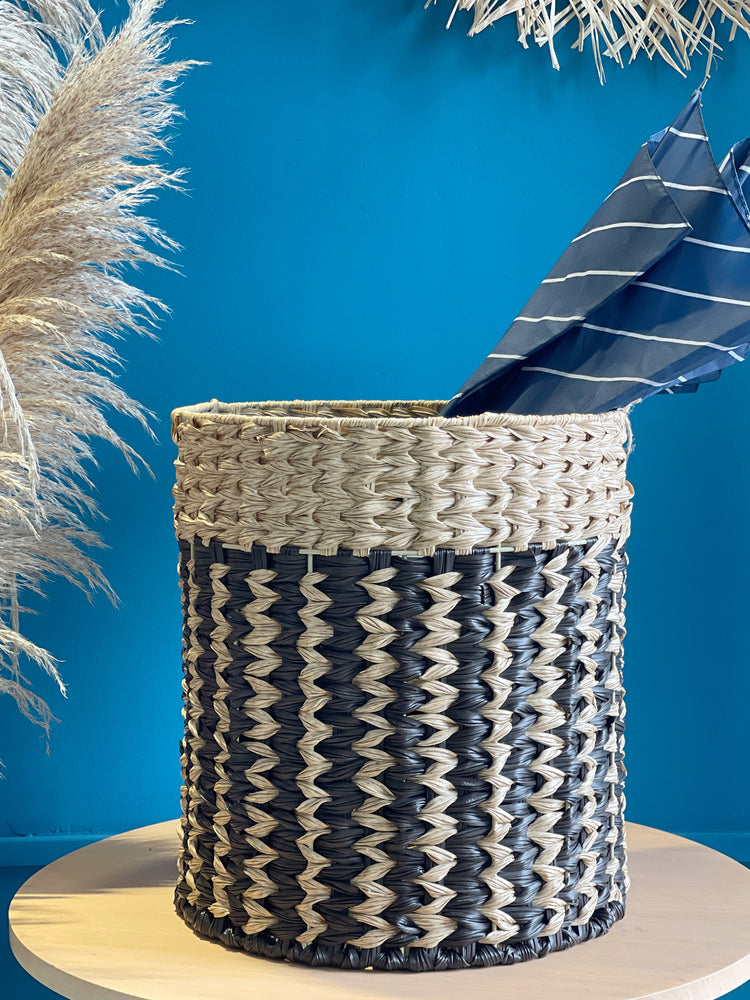 ELE LIGHT & DECOR Coastal Seagrass Basket Storage