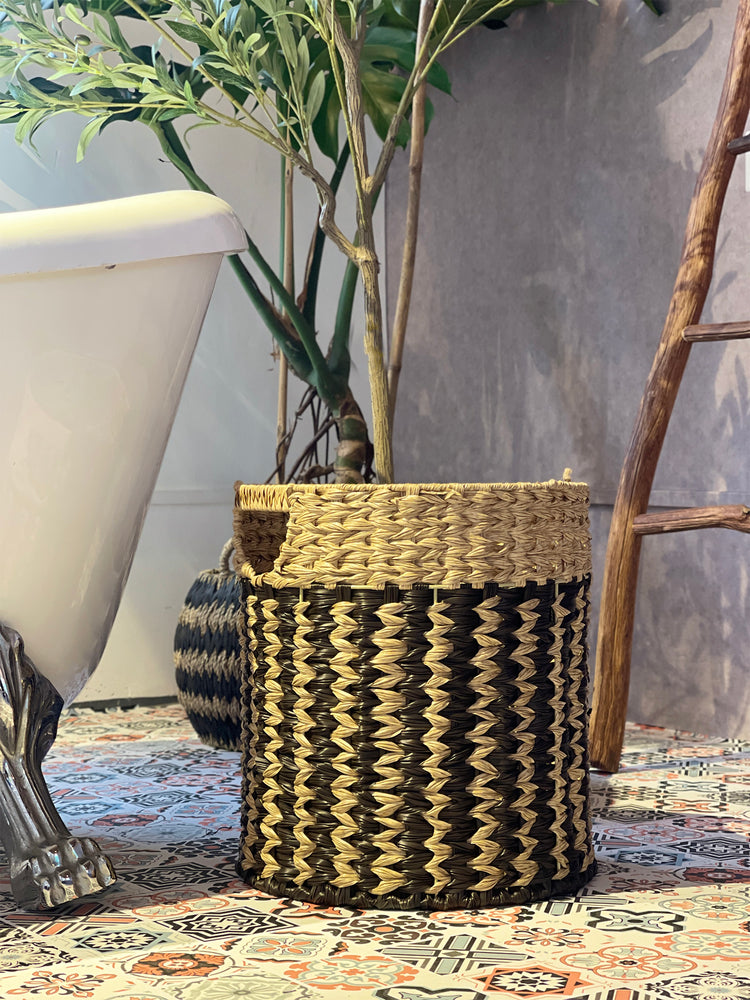 ELE LIGHT & DECOR Coastal Seagrass Basket Storage
