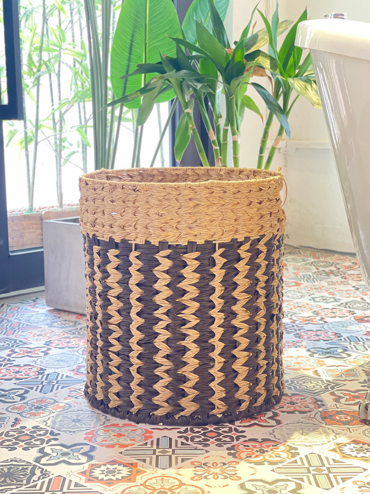 ELE LIGHT & DECOR Coastal Seagrass Basket Storage
