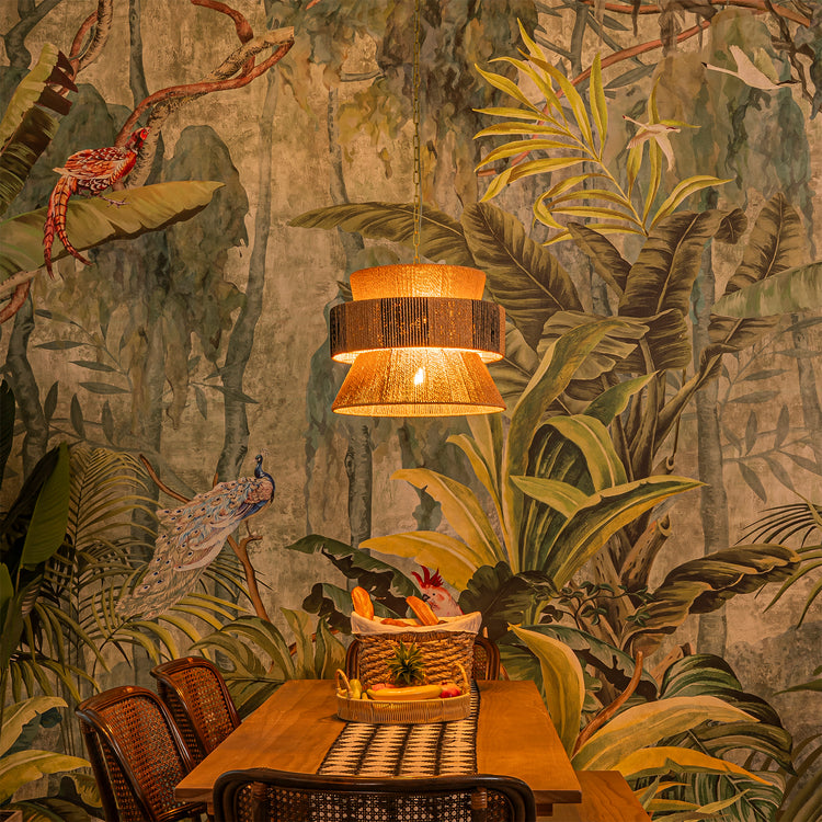 Lennox 4-Light 3-Tier Coastal Chandelier Brass Finish