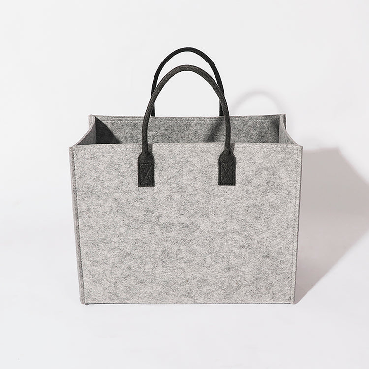 Reusable Felt Tote Bag Container Set of 5