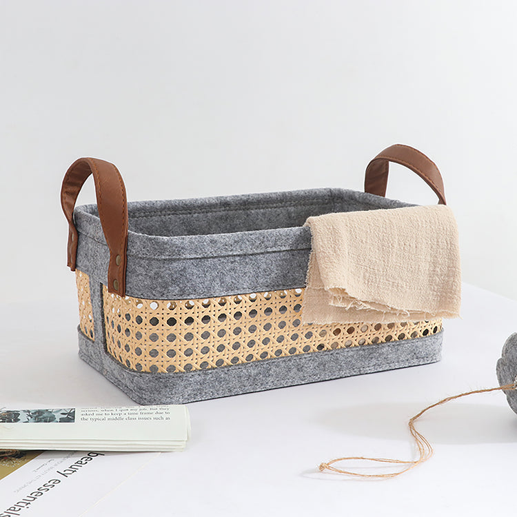 Bohemian Storage Basket for Shelves Set of 3
