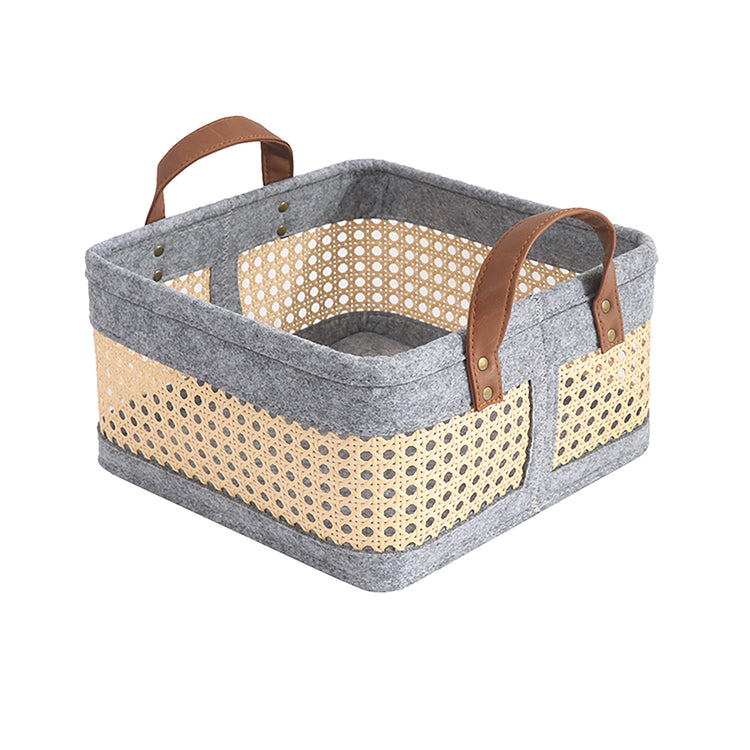 Bohemian Storage Basket for Shelves Set of 3