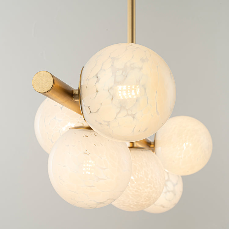 Diana 7-Light Modern Gold Linear Chandelier For Kitchen Island G9 Bulbs Included