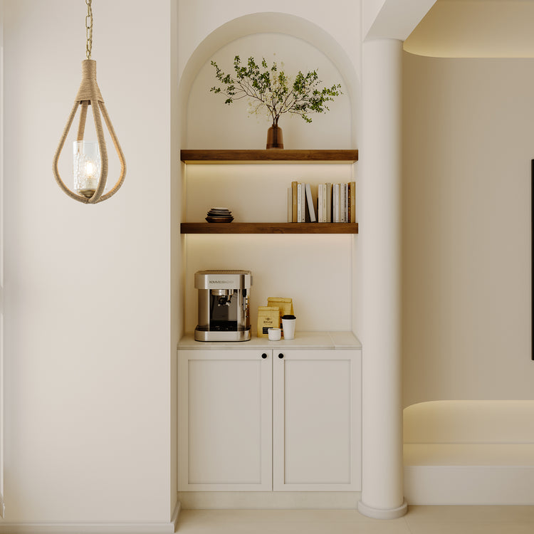 Dawana 1-Light Farmhouse Kitchen Pendant Light with Glass Shade