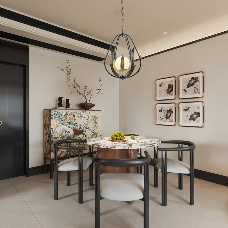 Elora 1-Light Kitchen Pendant Light for Foyer and Entryways