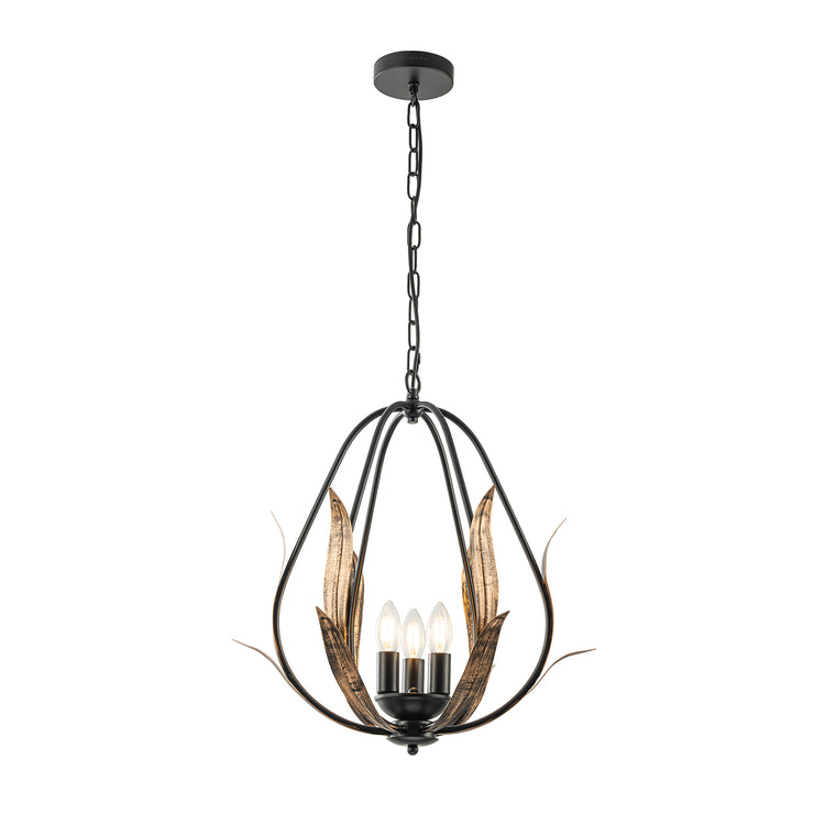 Elora 3-Light Farmhouse Foyer Chandelier