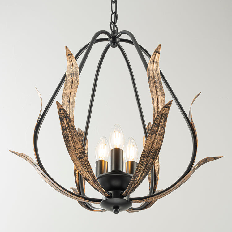 Elora 3-Light Farmhouse Foyer Chandelier
