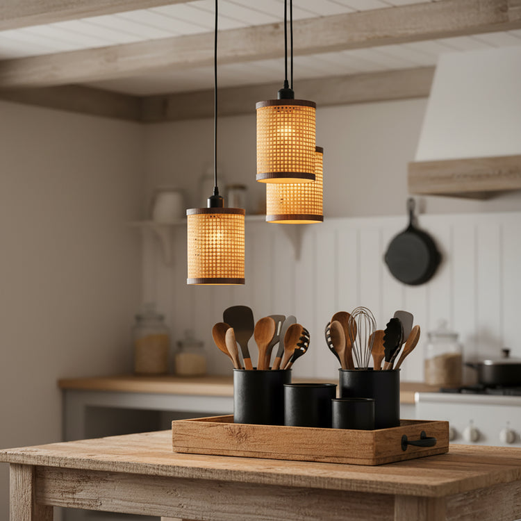 Maris 3-Light Semi Flush Multi Pendant Light