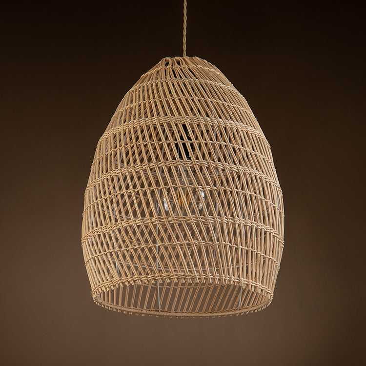 Veremund Light Bell Pendant Wicker Rattan Light
