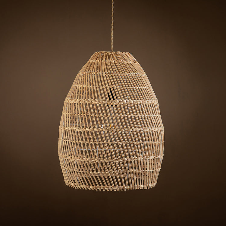 Veremund Light Bell Pendant Wicker Rattan Light
