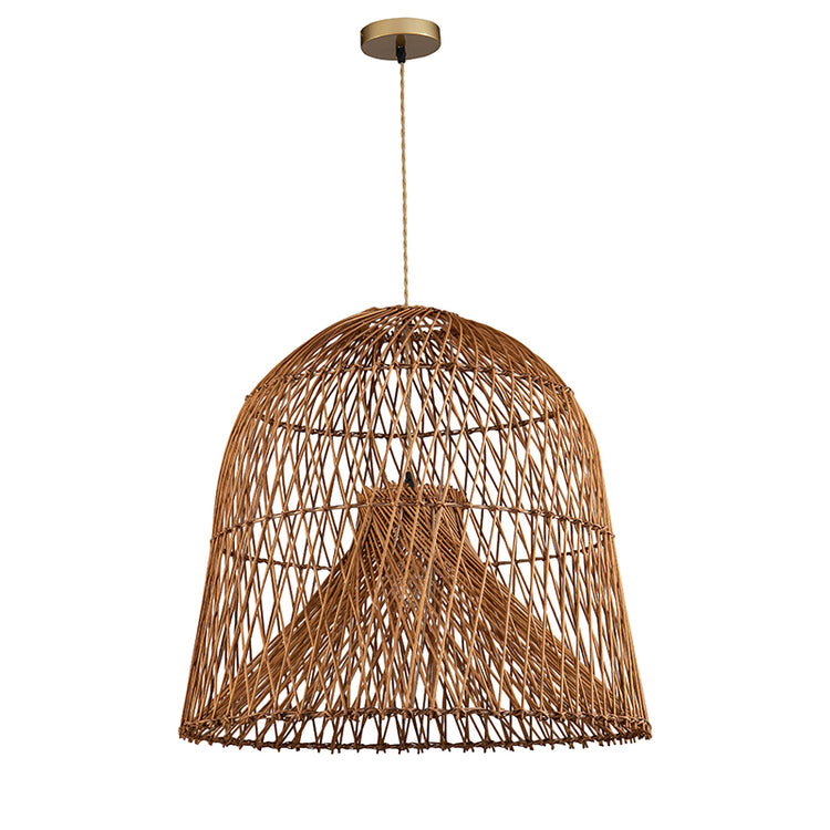 Walery Handwoven Rattan Hanging light