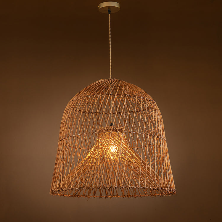 Walery Handwoven Rattan Hanging light