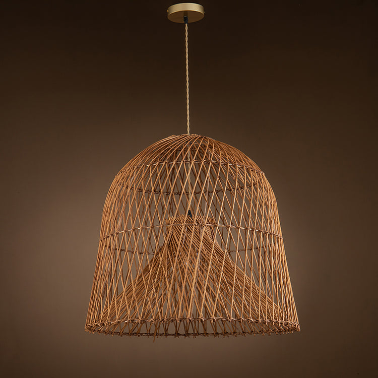 Walery Handwoven Rattan Hanging light