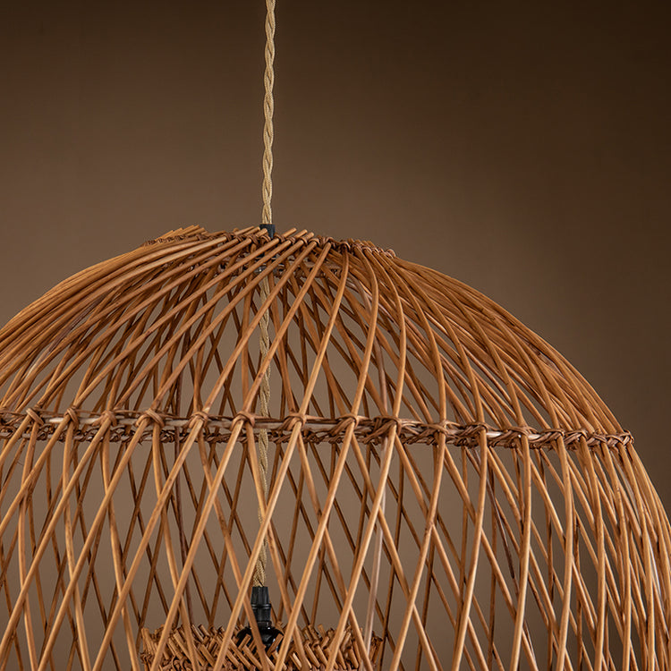 Walery Handwoven Rattan Hanging light