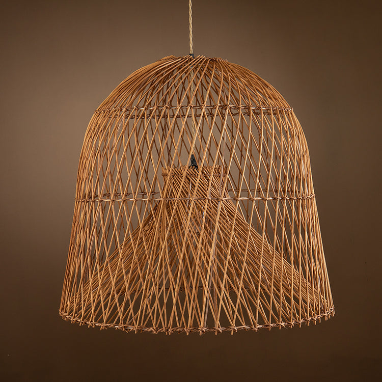 Walery Handwoven Rattan Hanging light