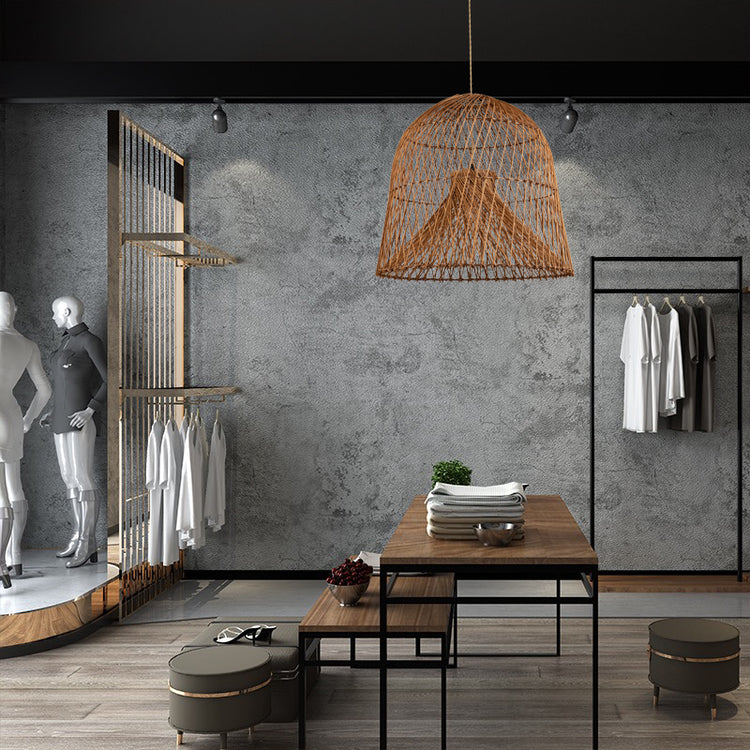Walery Handwoven Rattan Hanging light