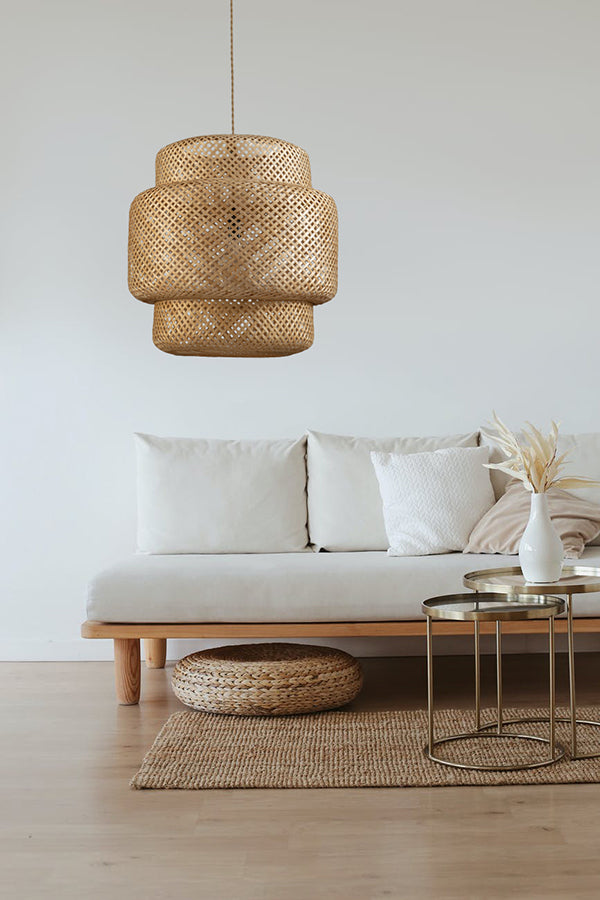 Drusilla Single Light Rattan Pendant Light