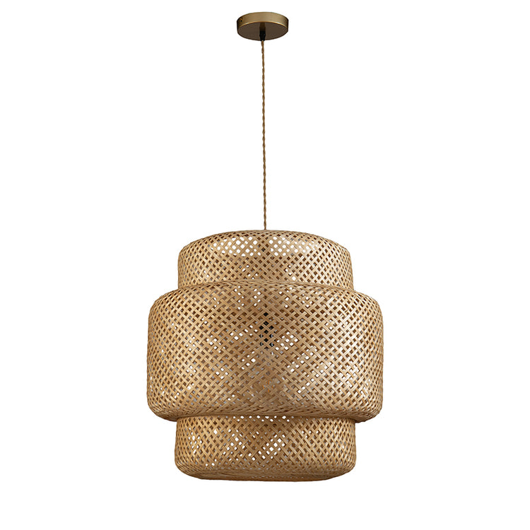 Drusilla Single Light Rattan Pendant Light