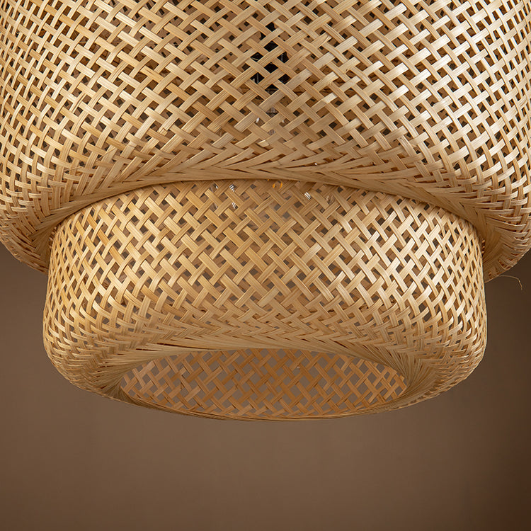 Drusilla Single Light Rattan Pendant Light