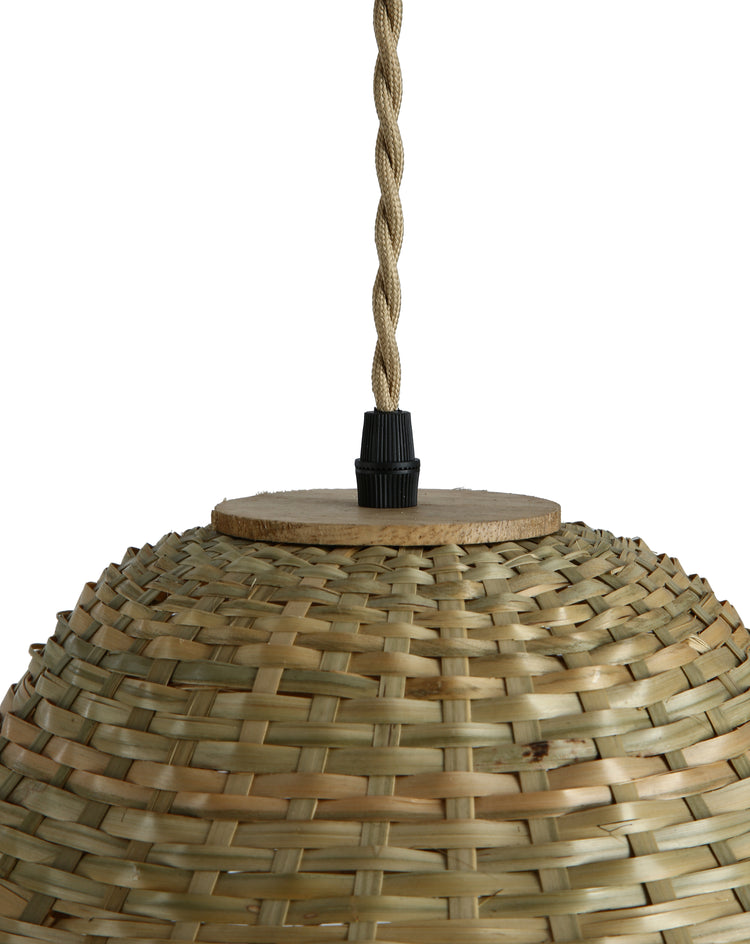 Ele Bohemian Rattan single Light Pendant Natural Color