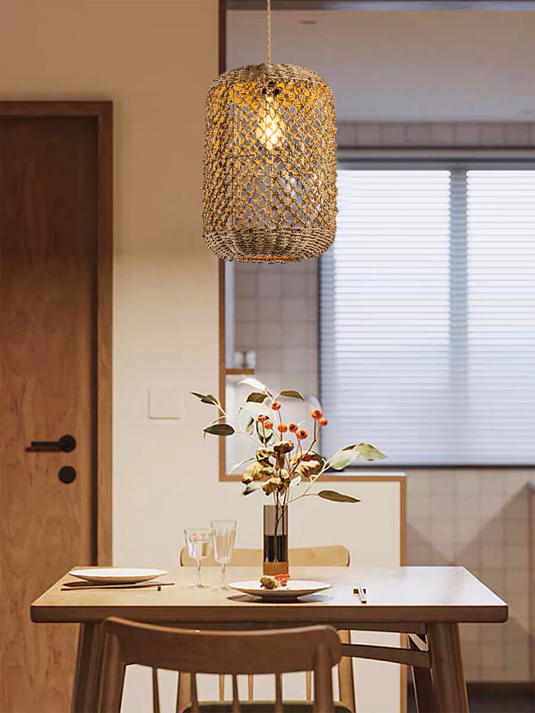 Rattan Pendant Light