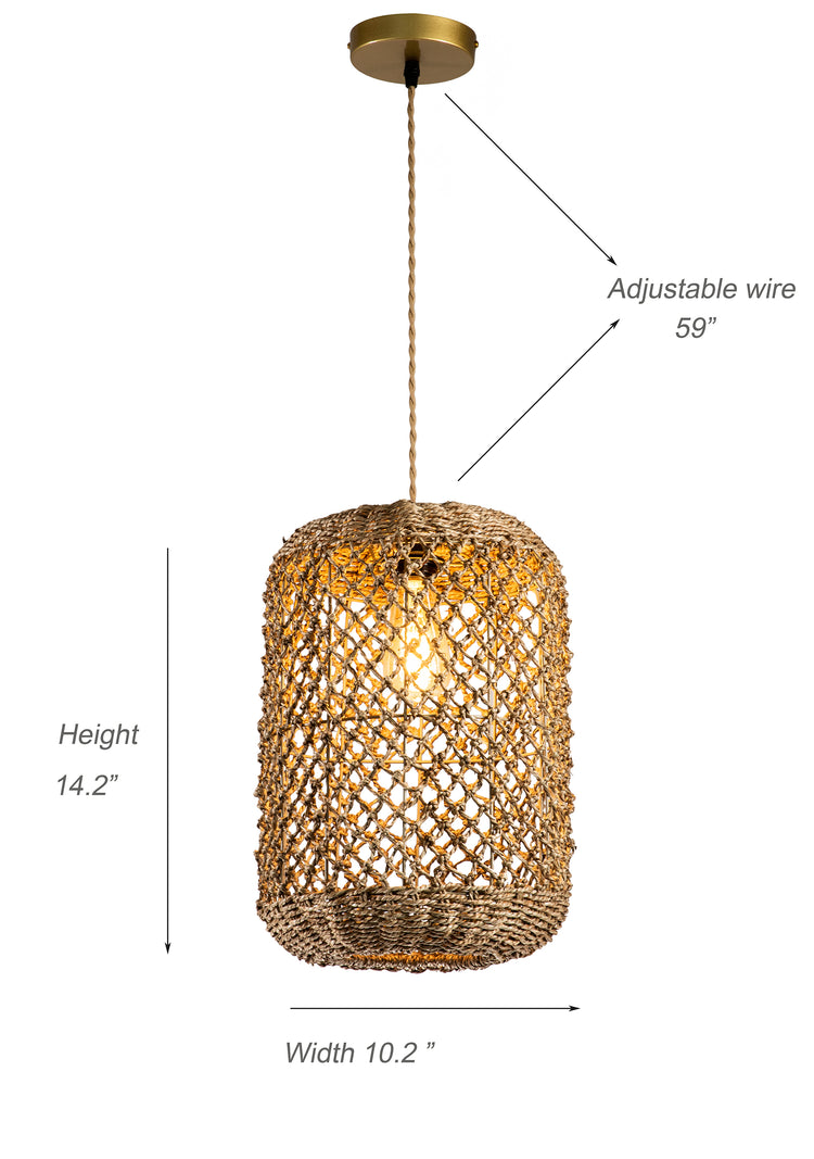 Rattan Pendant Light