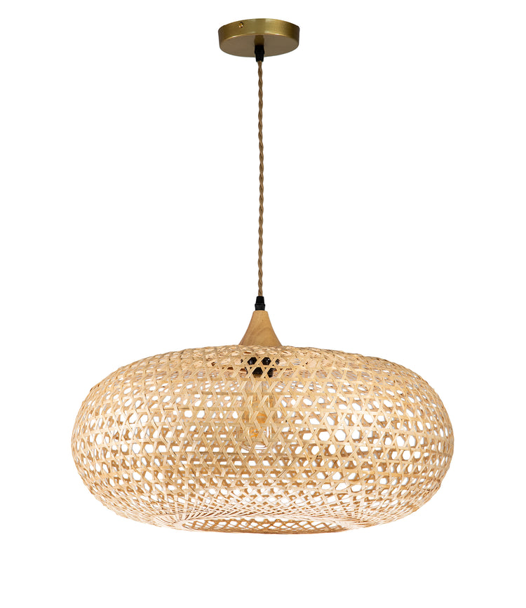 Wicker Rattan Pendant Light