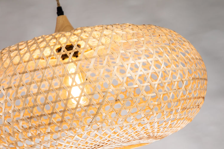 Wicker Rattan Pendant Light