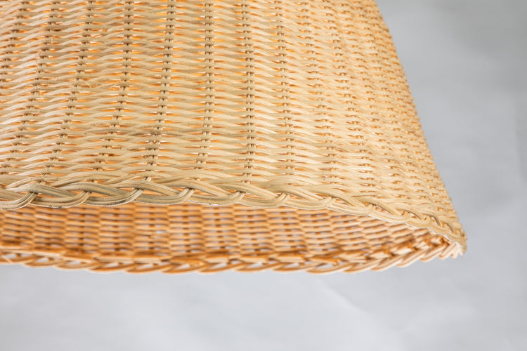 Large Rattan Pendant Light