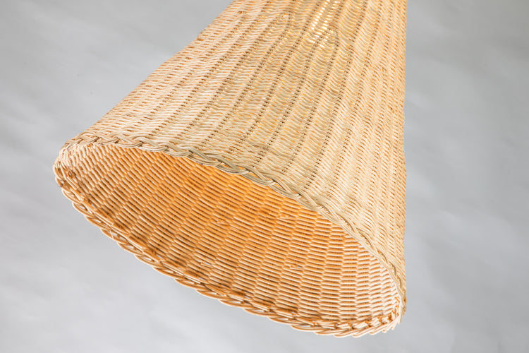 Large Rattan Pendant Light