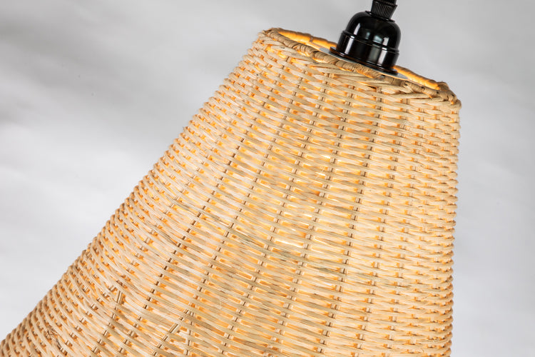 Large Rattan Pendant Light