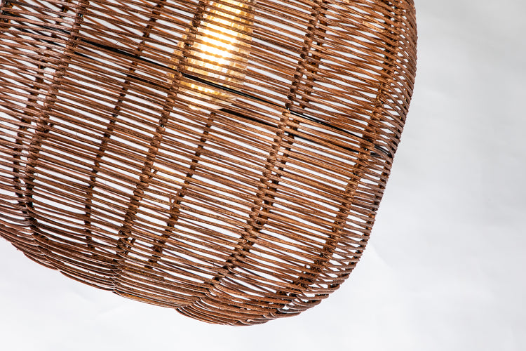 Wicker Rattan Pendant Light