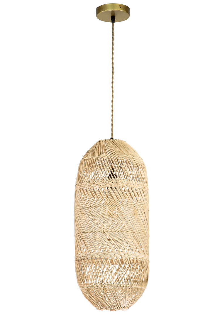 Handmade Large Rattan Pendant Light