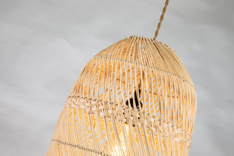 Handmade Large Rattan Pendant Light