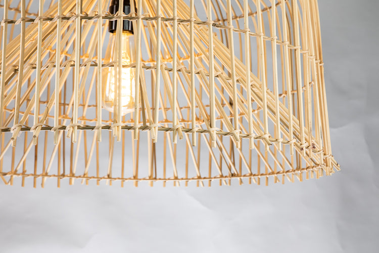 Handmade Large Basket Pendant Light