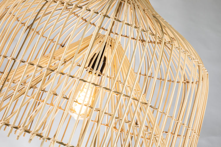 Handmade Large Basket Pendant Light
