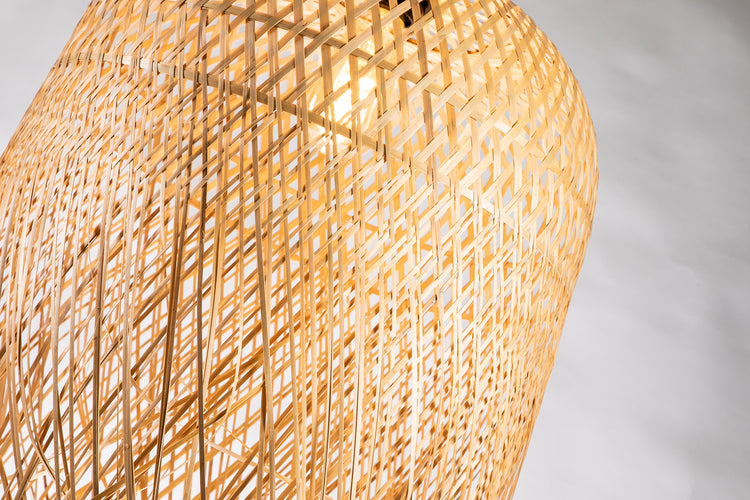 Boho Rattan Pendant Light