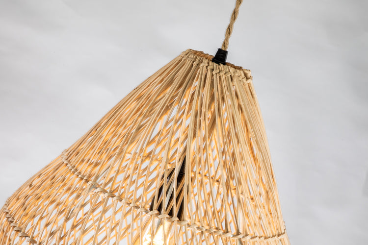 Handmade Rattan Hanging Pendant Light