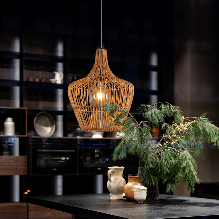 Ailsa Rattan Pendant Lamp