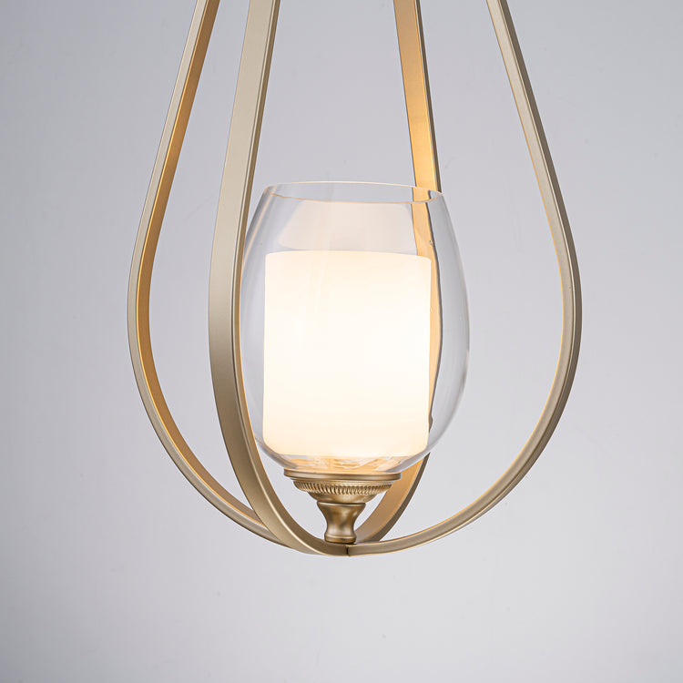 Dawana 1-Light Modern Pendant Light with Jute Accents