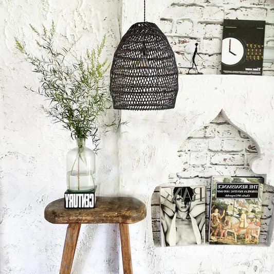Veremund Light Bell Pendant Wicker Rattan Light